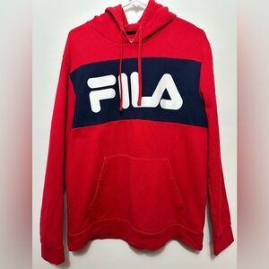 FILA | Graphic Hoodie | Large